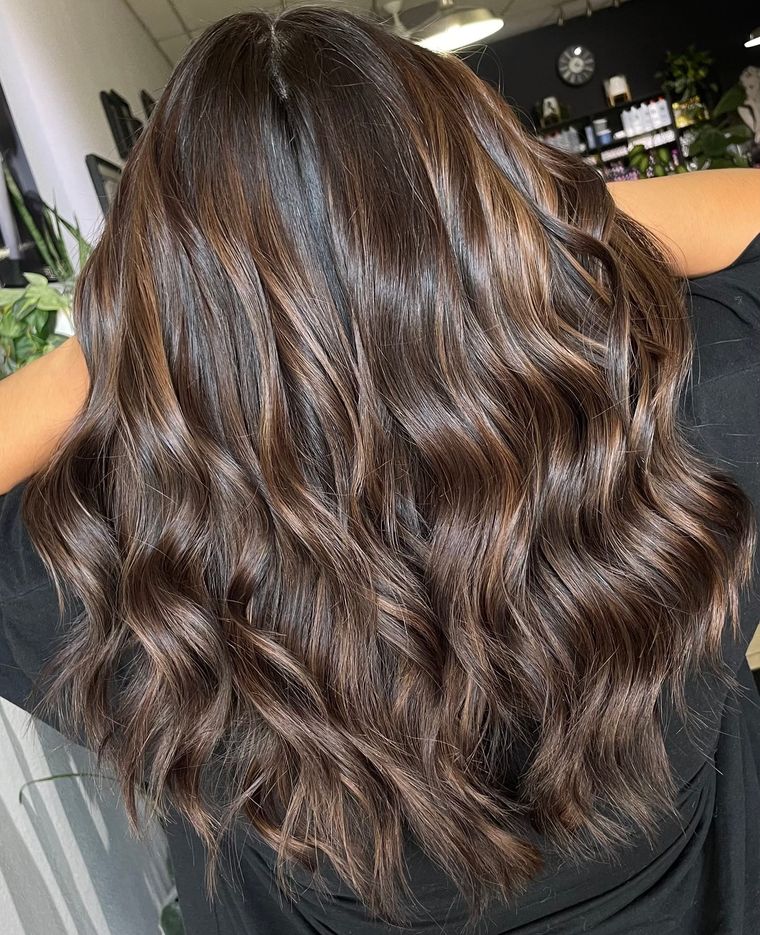 Chocolate brunette with caramel dimension